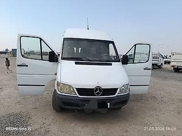 борт спиринтер: Mercedes-Benz Спринтер: 2005 г., 2.7 л, Ручные, Дизель, Фургон — 1