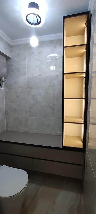 нож для фри: Кухонный гарнитур, цвет - Серый, МДФ — 6