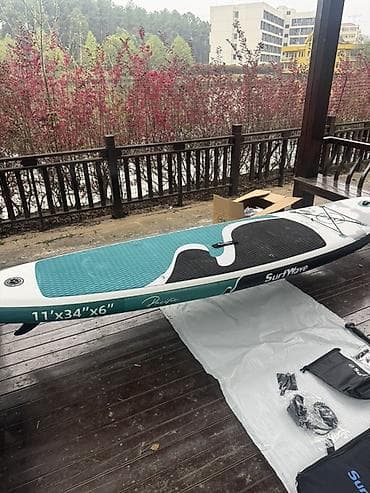 надувной шарик: Надувной SUP-набор SurfWave (полный комплект для сапсерфинга) аренда — 5