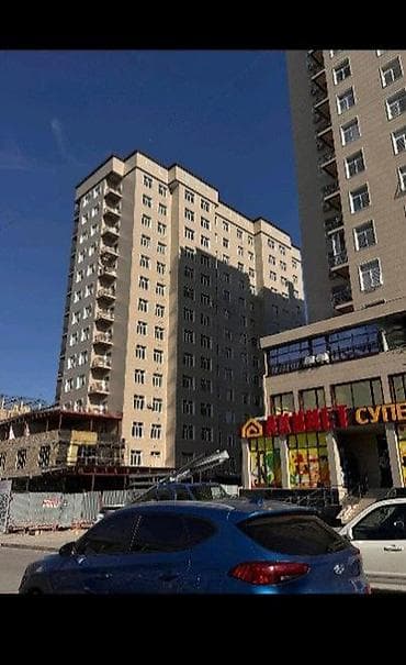 osh flats: 2 комнаты, 58 м², Элитка, 14 этаж, Готовая ПСО (под самоотделку) — 1