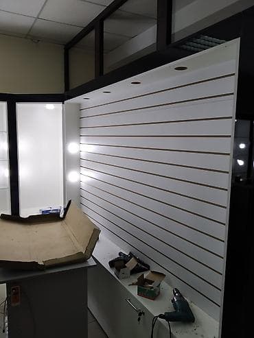 Соода жабдуулары: Полки прилавки витрины на заказ — 9