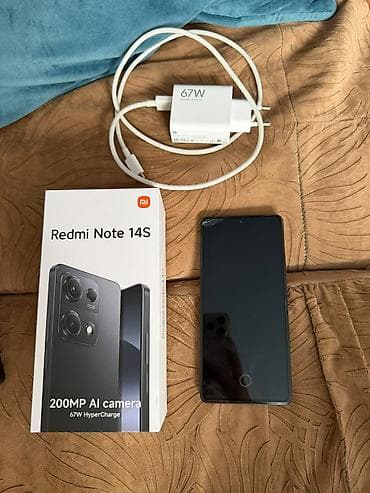магнитола бишкек: Redmi, Redmi Note 14, Б/у, 256 ГБ, цвет - Черный — 2