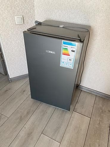 deepcool da: Мини-холодильник KONKA KR-90G, серебристый,100 литров - Компактный — 5