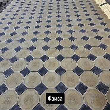 малина бишкеке: Евробрусчатка, Другая модель, Мраморная, Литая, Новый — 10