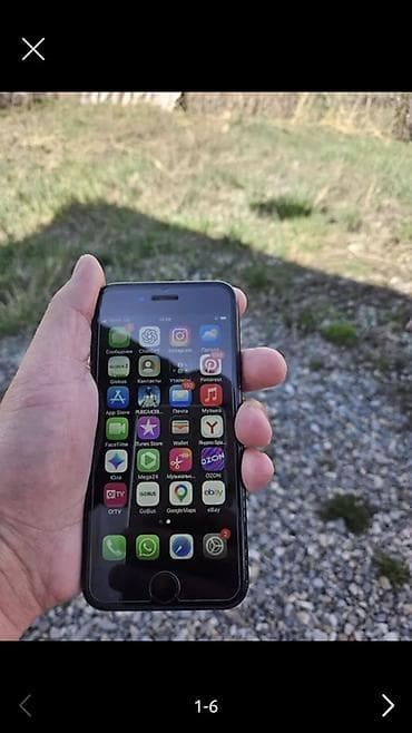 IPhone 8, Новый, 64 ГБ, Черный, Зарядное устройство, 100 %