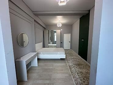 Квартиры: 2 комнаты, 66 м², Асанбай мкр Элитка, 3 этаж, Евроремонт — 5