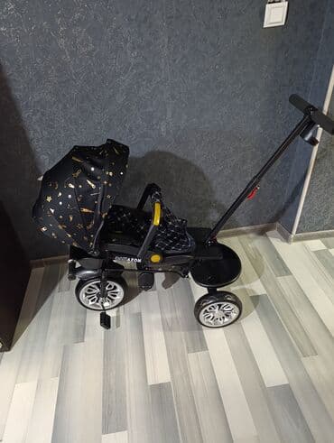 аксессуары для велосипедов: Коляска, цвет - Черный, Новый — 1