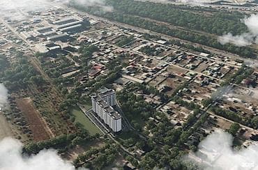 чайка квартира: 1 комната, 43 м², Элитка, 7 этаж, Готовая ПСО (под самоотделку) — 3