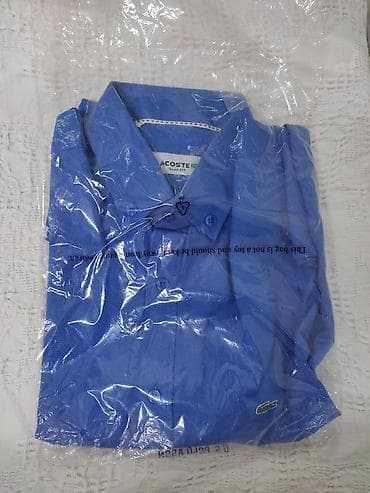 мужская одежда лакост: Мужская рубашка, Все размеры, Lacoste, Новый, Самовывоз — 2