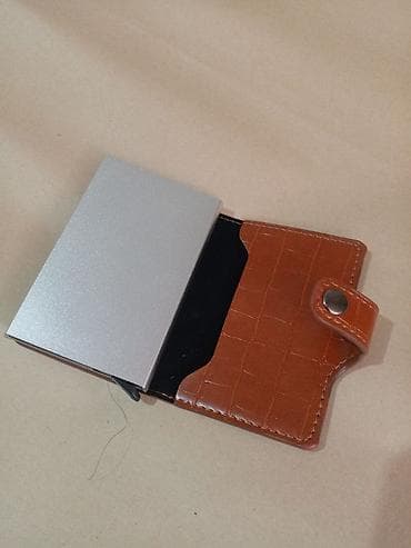 карман клаппан: Картхолдер, цвет - Синий, Новый, Унисекс — 5