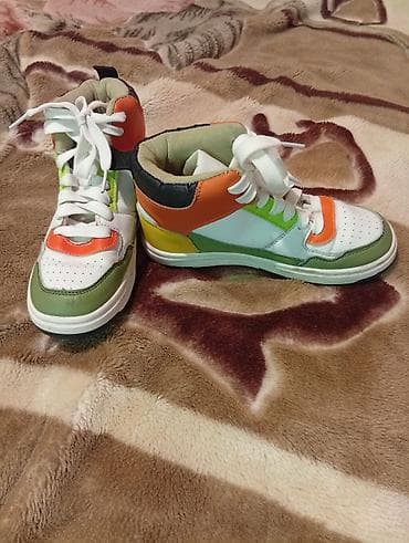 Детские высокие кеды/кроссовки - Тип: высокие кеды на шнуровке -