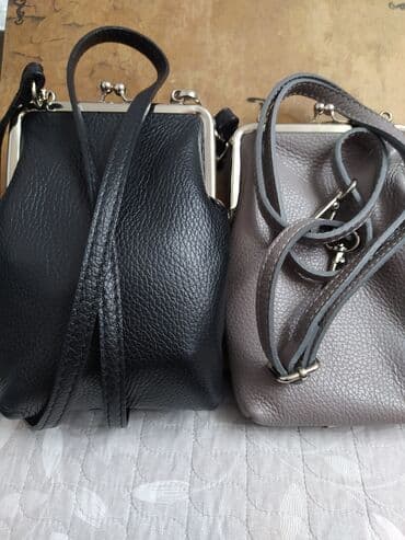 у настоящей женщины должно быть сумочка из италии: Шикарные, кожаные сумочки-кошельки, очень удобные, вместительные — 3