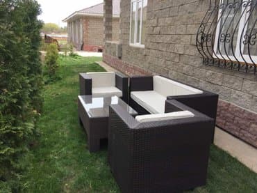 комплект садовой мебели: Комплект садовой мебели — 3
