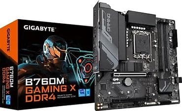 Стол компьютерлери жана комлектөөчүлөр: Материнская плата GIGABYTE B760M GAMING X DDR4 (mATX) - Чипсет: Intel — 1