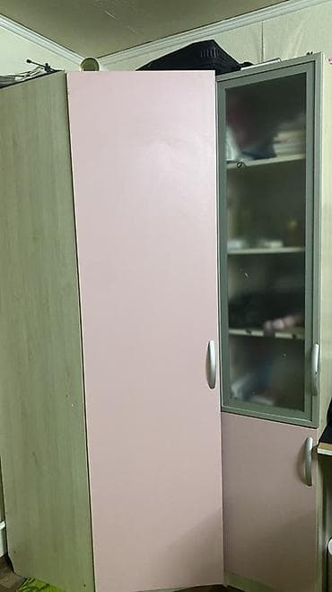 Детская гарнитура, Б/у, Для девочки, ДСП, цвет - Розовый, Самовывоз