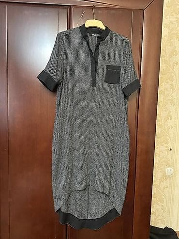 Блузкалар: Женская одежда 1) Вечернее платье из темно-синего бархата: - — 2