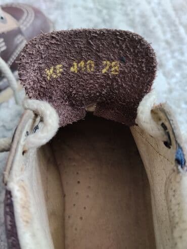 cat обувь: Детские ботинки Kickers производство Франция. Кожа. б/у. Одевали пару — 5