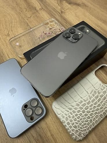 iphone 6se: IPhone 13 Pro, Б/у, 256 ГБ, Графит, Коробка, 90 % — 2