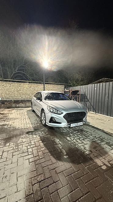 Транспорт: Hyundai Sonata: 2018 г., 2 л, Автомат, Газ, Седан — 3