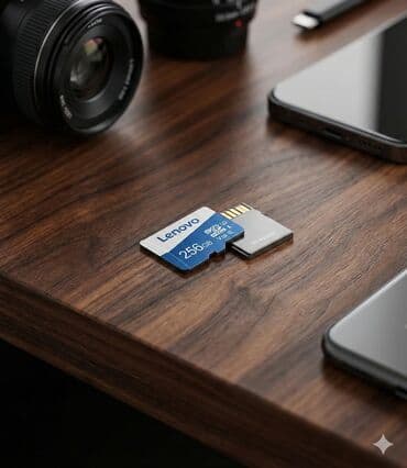 Micro SD флэшка: На 256gb LENOVA. Абсолютно новые, подойдут для