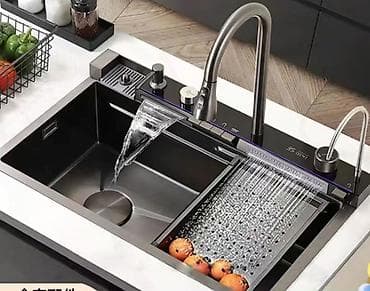 мойки кухонные: Кухонная мойка с интеллектуальной панелью и многофункциональным — 6