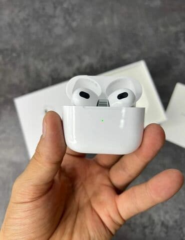 recrsi airpods: Вкладыши, Apple, Новый, Беспроводные (Bluetooth), Классические — 1