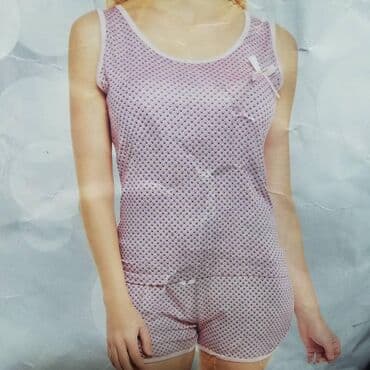 белая ночная сорочка: Ночные сорочки, ночная пижама с шортой.

Производство Турция — 6