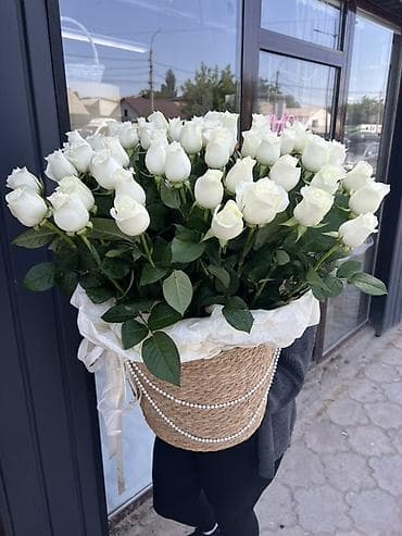 цветы отдам даром: 🌸 Свежие цветы 24/7 с доставкой по Бишкеку! Букеты, корзины — 5
