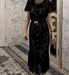 вечерний костюм: Вечернее платье, Классическое, Камни, M — 2