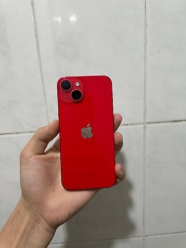 realme c2: IPhone 14, Б/у, 256 ГБ, Красный, Чехол, 83 % — 3