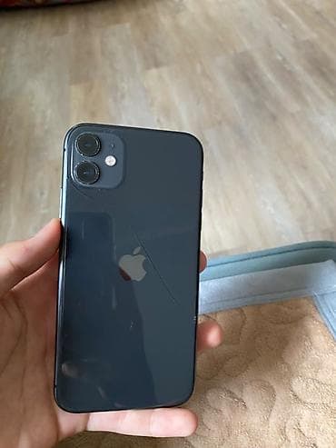osh iphone: IPhone 11, Б/у, 128 ГБ, Черный, 73 % — 1