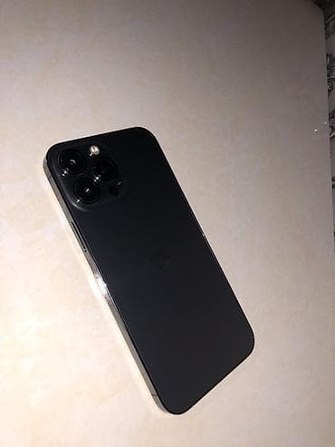 pro: IPhone 13 Pro Max, Б/у, 256 ГБ, Черный, Чехол, 78 % — 2