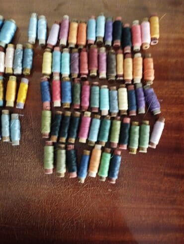 вышивка вишивка вышывка вишывка вышивалка вышивальная вышывалная вышивалный вышивальный вышывалка вышивальный вышивалный вышивальная: Нитки для вышивки шелковые х/б 80. Иглы для шв.машинки. спицы — 2