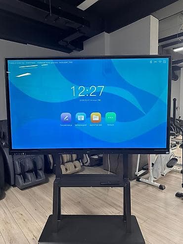 интерактивные доски для проекторов крепления: Интерактивная панель SmartPanel на подвижной стойке - Диагональ — 3