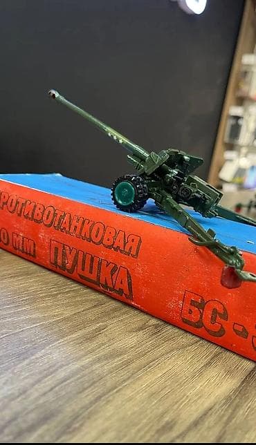 diy model gun: Масштабная модель противотанковой пушки 57 мм (БС-3). - Материал — 1