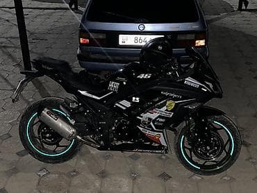 двигатель на мотоцикл: Спортбайк Kawasaki, 250 куб. см, Бензин, Взрослый, Б/у — 7