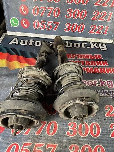 w203: Задний амортизатор, Задний пневмобаллон, Задняя пружина амортизатора Mercedes-Benz 2000 г., Б/у, Германия — 6