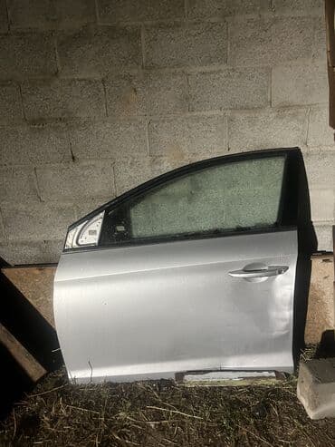 вешалка с зеркалом в прихожую: Дверь Передняя левая Hyundai, Б/у, Оригинал — 5