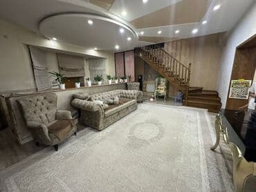 сдаю дом без хозяина пишпек: 270 м², 6 комнат, Утепленный, Теплый пол, Кондиционер — 2