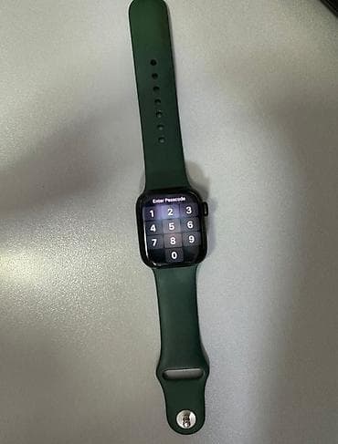 Смарт часы Часы Apple Watch (серия не указана), корпус темный, экран