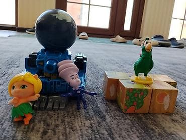 Набор детских игрушек В комплекте: - Игрушечный синий