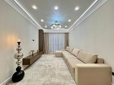 2 комнаты, 82 м², Асанбай мкр Элитка, 13 этаж, Евроремонт — 7
