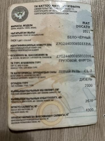 фрион авто: Fiat Ducato: 2011 г., Дизель, Фургон — 3