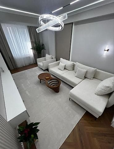 асанбай район: 4 комнаты, 108 м², Асанбай мкр Элитка, 10 этаж, Дизайнерский ремонт — 2
