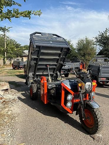 work equip: Грузовой трицикл с самосвальным кузовом. Сатылат масло,2 тонналык 180 — 2