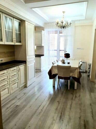 долгосрочная аренда квартира бишкек филармония: 4 комнаты, Риэлтор, Без подселения, С мебелью полностью — 4