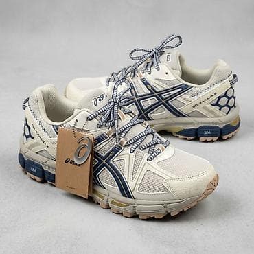 мужские зимние: Мужские кроссовки, 43, Asics, Новый, цвет - Белый, Бесплатная доставка — 3