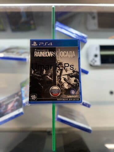 прошивка playstation 4: Rainbowsix Осада Игры на ps Ps игры Видео игры Игровые диски Диски — 1