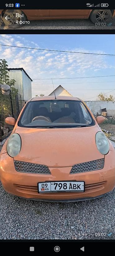 Microcar: Nissan Micra: 2003 г., 1 л, Автомат, Бензин, Хэтчбэк — 1