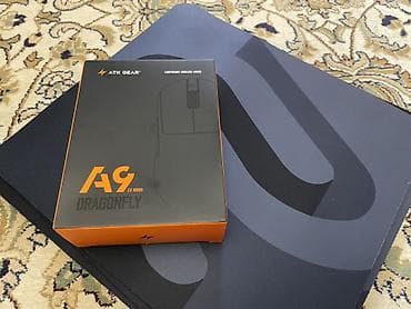 БЕЛАЯ ATK GEAR A9 SE 2.0 Dragonfly — легкая беспроводная игровая мышь